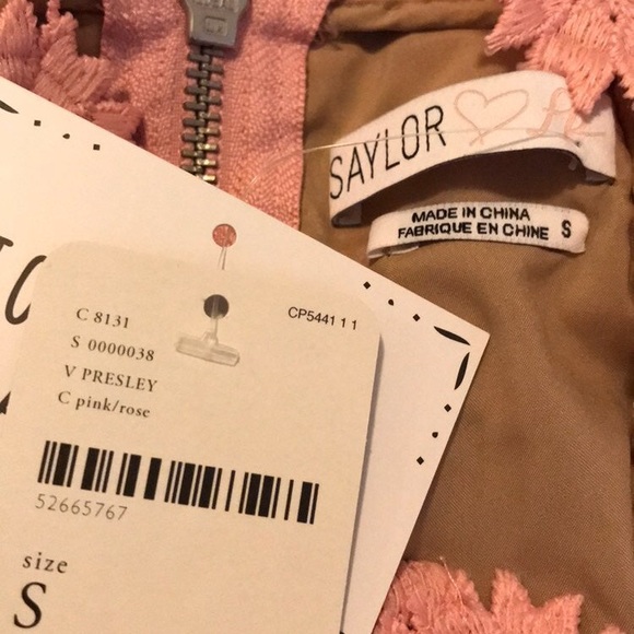 🌙FREE PEOPLE X SAYLOR Pink Presley Mini Dress🌙 - Picture 6 of 6